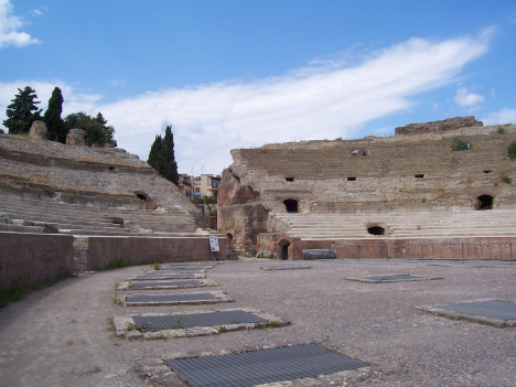 Flavian amphiteater, Pozzuoli, Campania, Italy