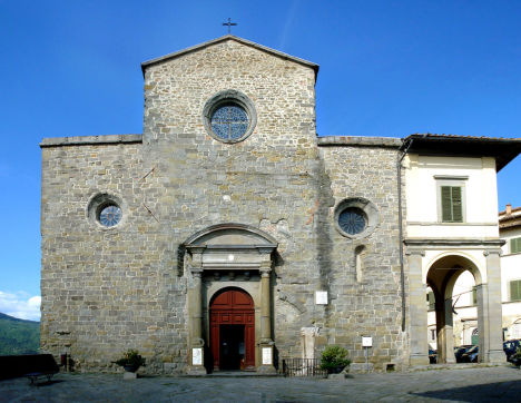 Cortona Cathedral, Arezzo, Tuscany, Italy