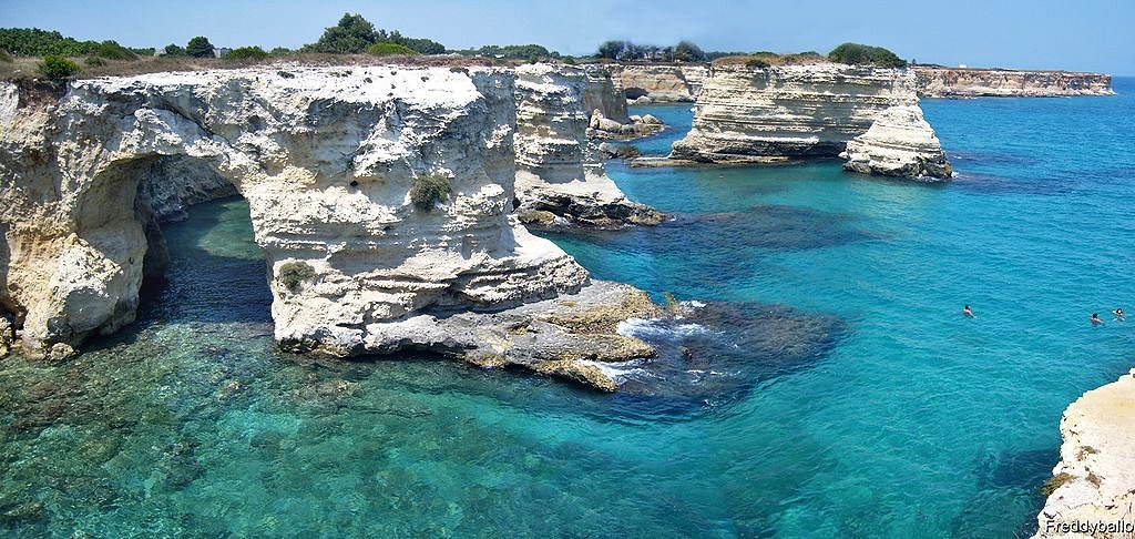 Torre Sant'Andrea beach, Puglia, Italy