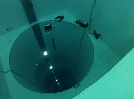 Y-40 The Deep Joy, Deepest pool in the world, Italy