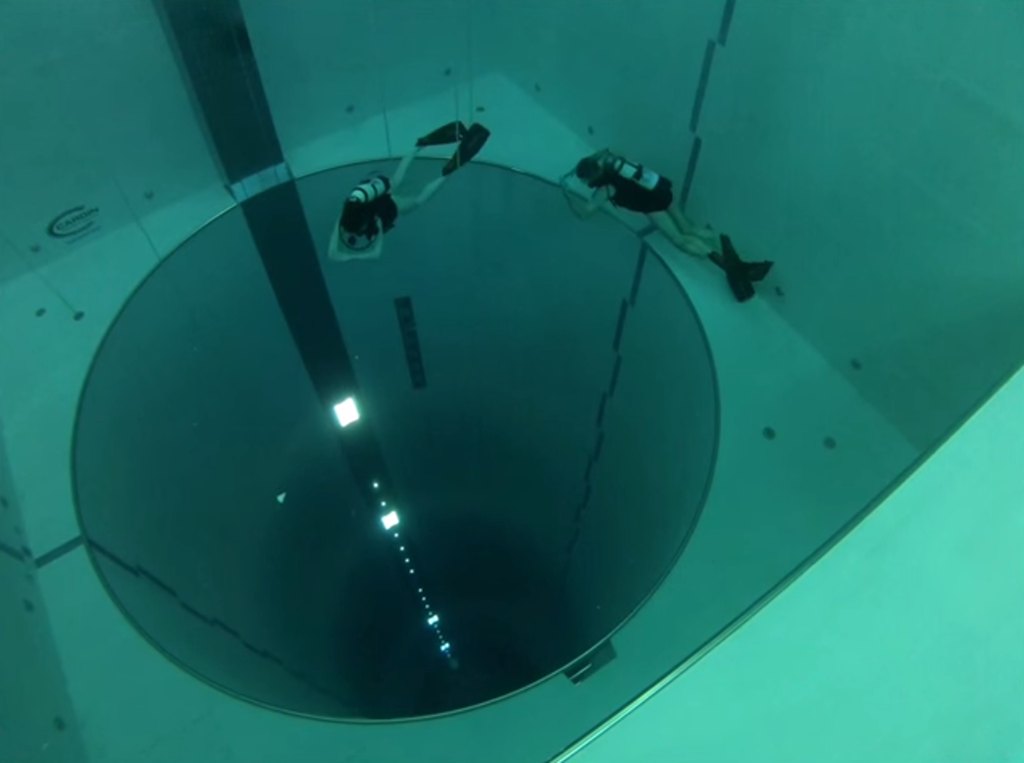 Y-40 The Deep Joy, Deepest pool in the world, Montegrotto Terme, Padova, Italy