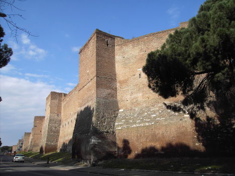 Aurelian Walls, Rome, Lazio, Italy