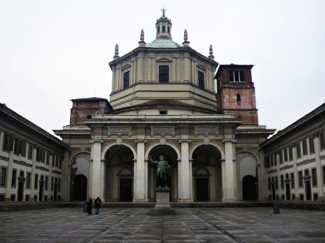 Basilica of San Lorenzo, Milano, Lombardy, Italy