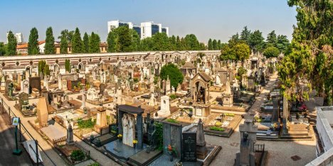 Cimitero monumentale, Milano, Lombardy, Italy