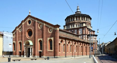 Santa Maria Delle Grazie Church, Milan, Lombardy, Italy
