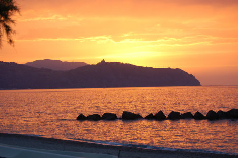 Tindari at the sunset, Sicily, Italy