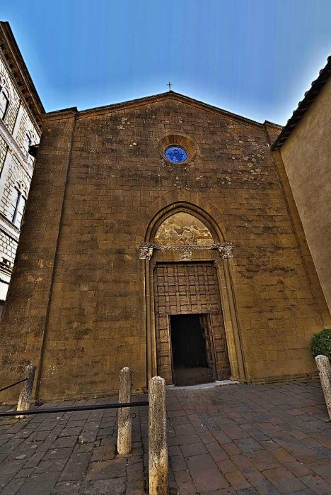 Church of St. Francis (San Francesco), Pienza, Tuscany, Italy