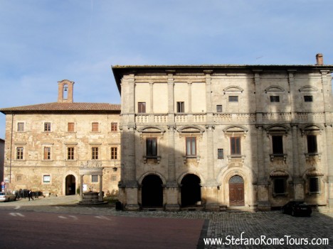 Palazzo Tarugi, Piazza Grande, Montepulciano, Tuscany, Italy