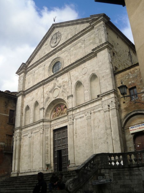 Sant'Agostino Church, Montepulciano, Tuscany, Italy