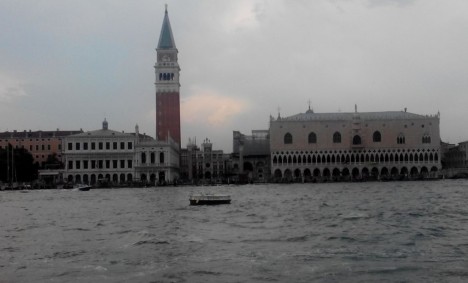 arriving in Venice